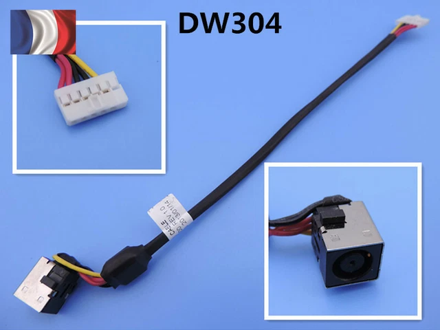 thumbnail interactive-video image 1 of New DC Power Jack Socket Replacement For Dell Vostro 1520 1700 2510 Laptops 1 of 4
