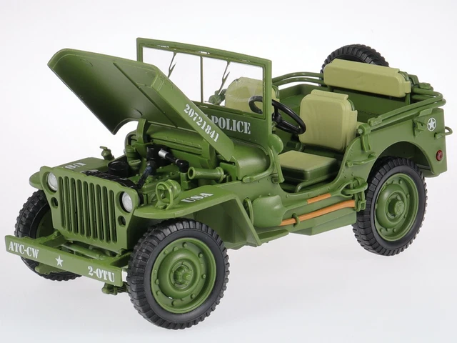 WILLYS Jeep MB US Army 1942 1/18 -Vert | Achetez sur