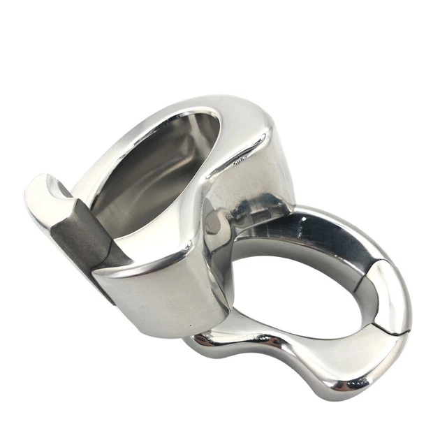 thumbnail image 2 of 304 Stainless Steel Ball Stretcher Weight – Heavy Duty Enhancer Ring For Men 2 of 4