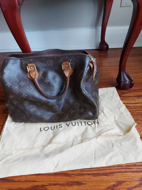 Louis Vuitton White Leather Monogram Canvas Doudou Oscar Dog - Yoogi's  Closet