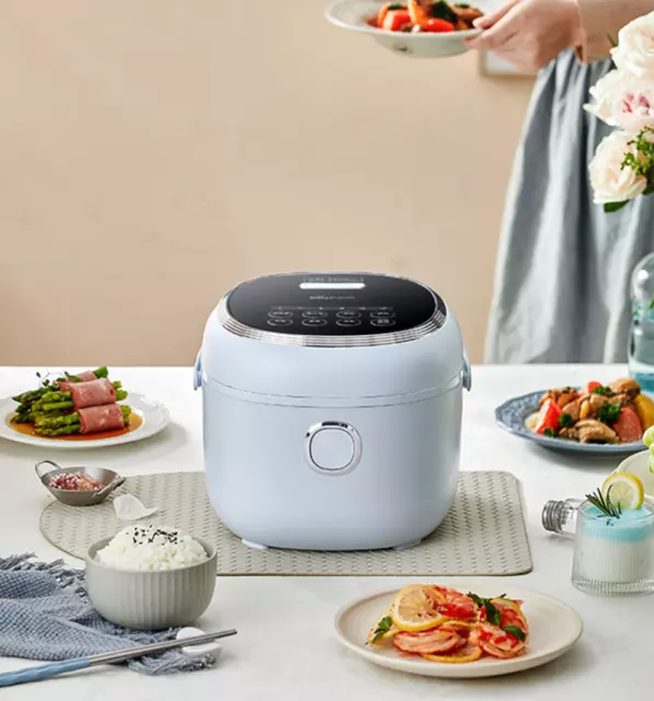  Cuchen Electric Mini Rice Cooker CJE-A0306 For 3-4 People,  White Color, 220V(110v plug code include) Korean Electric: Home & Kitchen