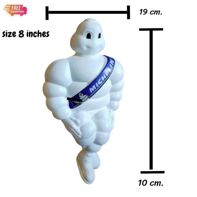 8" Michelin Man Bibendum Doll Figure Tire Advertise Collectible Truck Decorate.