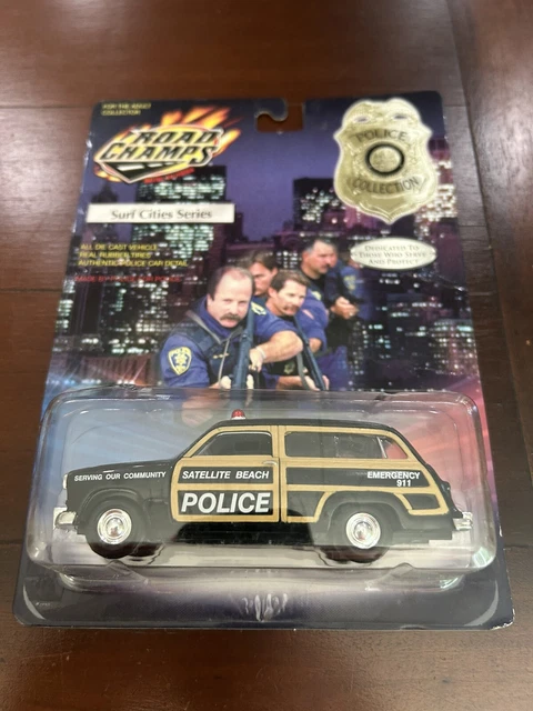 Road Champs - Surf Cities Series - Satellite Beach Police - Woody - New on Card