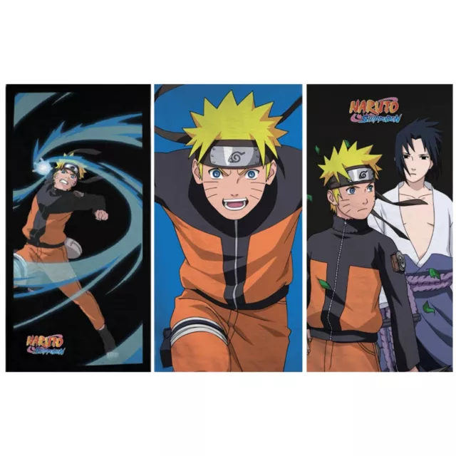 Naruto Shippuden Bath Beach Towel 140 x 70 cm Fast Dry - Manga Anime