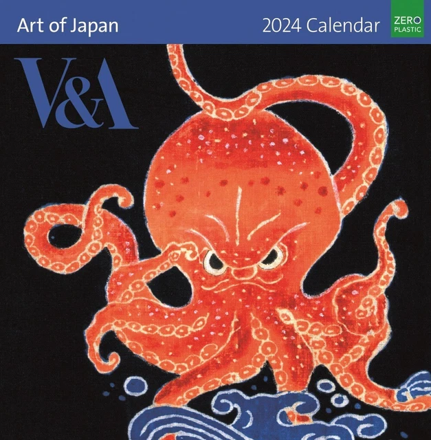 V&A MUSEUM ART of Japan 2024 Wall Calendar 12 East Asia Inspired