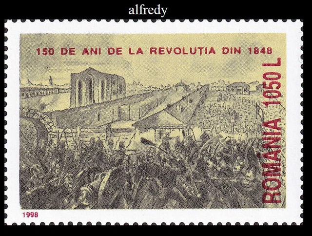 ROMANIA 1998 Art, Painting, Revolution 1848, MNH