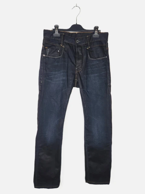 Short Jeans Homme Japan Rags - Taille 36 (W27) - Bleu Délavé - Occasion Très Bon état - Style Capri