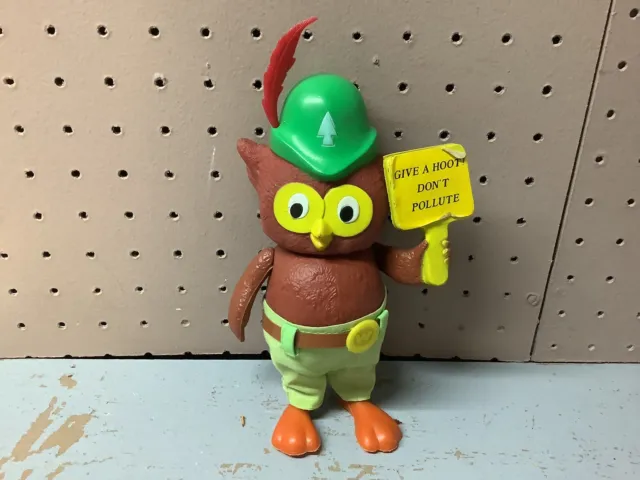 Vintage 70'S Dakin Woodsy Owl Figure Give A Hoot Don't Pollute