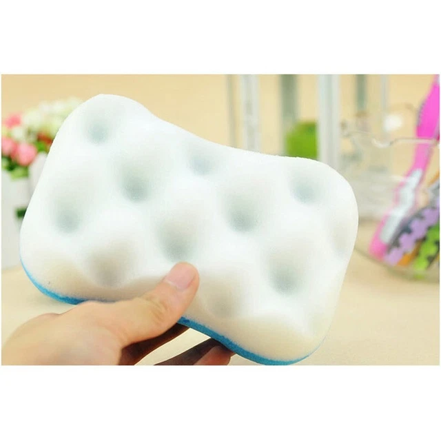 Limpieza de ducha esponja de baño cara lavado exfoliante almohadilla agradable calidad