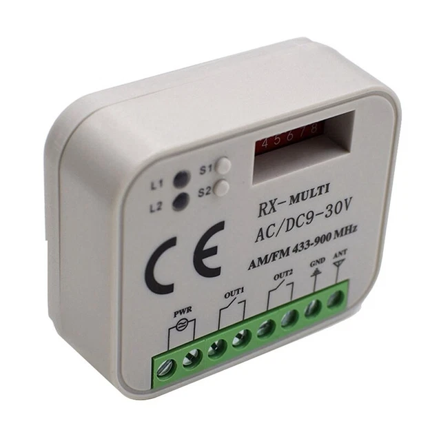 Interruttore luci RC, Controller luci per Auto Modello RC L'interruttore di Controllo del Terzo Canale Cavo Ricevitore Luce per Auto Telecomando Veicolo per Auto RC (Tipo E Rosso