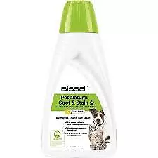 Bissell 8135 3370 Detergente Pet Natural SpoteStain Per Tappeti 1 Litro 3370-Bis