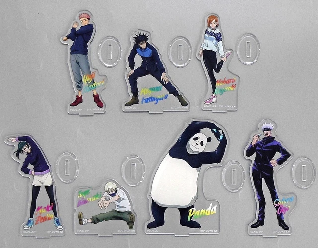 Jujutsu Kaisen Anime Satoru Yuji Nobara Megumi Characters Enamel Metal Pin