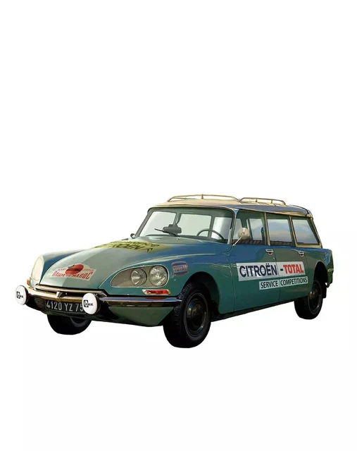Modèle Réduit Citroën ID 19 Rallye Liège-Sofia-Liège 1962 - Échelle 1:43, Coffret Collector Norev - Occasion