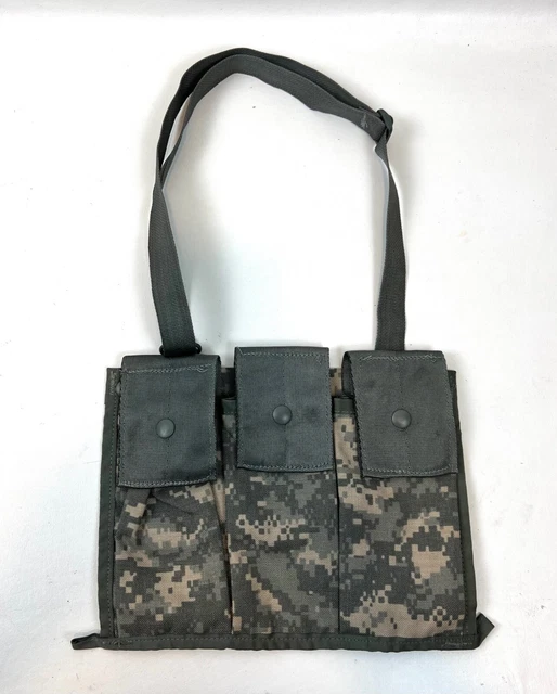 New USGI US Army MOLLE II 6 Mag Ammo Bandoleer Pouch ACU Digital Camo