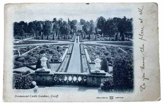 Drummond Castle Gardens, Crieff (William Ritchie & Sons) - c1903