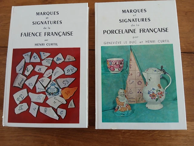 洋書 Marques et Signatures de la Faience Marques et signatures de la faïence française.: Henri Curtil