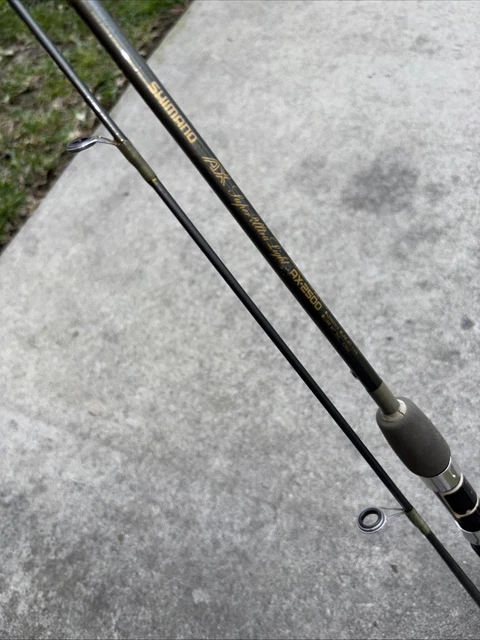 shimano ax 2500 rod Series Graphite Light Spin Combo Shimano AX2500 FB- Clean! -