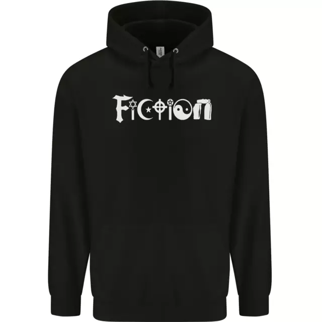 Fiction Funny Atheist Atheism Irreligious Mens 80% Cotton Hoodie
