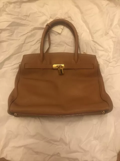 Tiziana Collections Italian Leather Handbag New With Tags