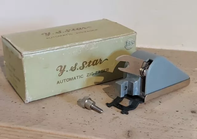 Y. S. Star Automatic Zig-Zager Vintage Sewing Machine Attachment