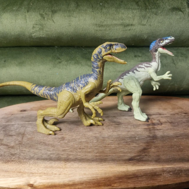 Jurassic World 3 : Dominion – Figurines Vinyle Blue Et Beta – Minico – Neuf