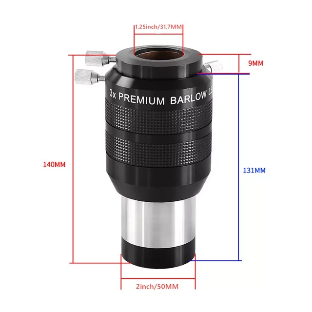 thumbnail image 2 of 1.25 Inch Telescope Eyepiece, 38MM Focal Length Astronomical Telescope Eyepiece Fmc Coating Process Hd Optical Glass Lens With Foldable Eyecups 2 of 8