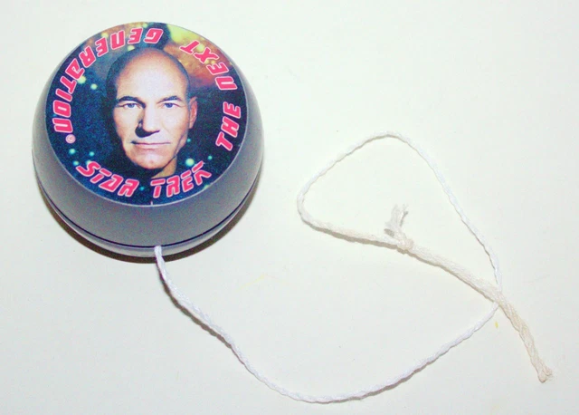 Star Trek: The Next Generation Captain Picard Photo Image Yo-Yo Toy 1993