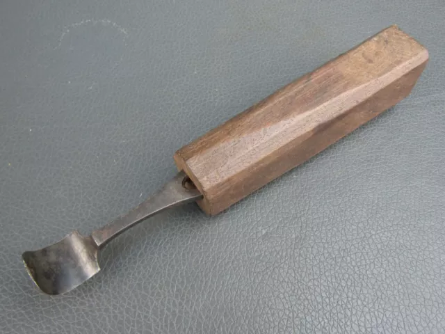 Vintage spoon carving whittling old tool