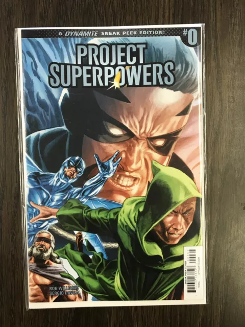 Project Superpowers #0 J.G. Jones 1:50 Variant Cover Dynamite (2018) 3