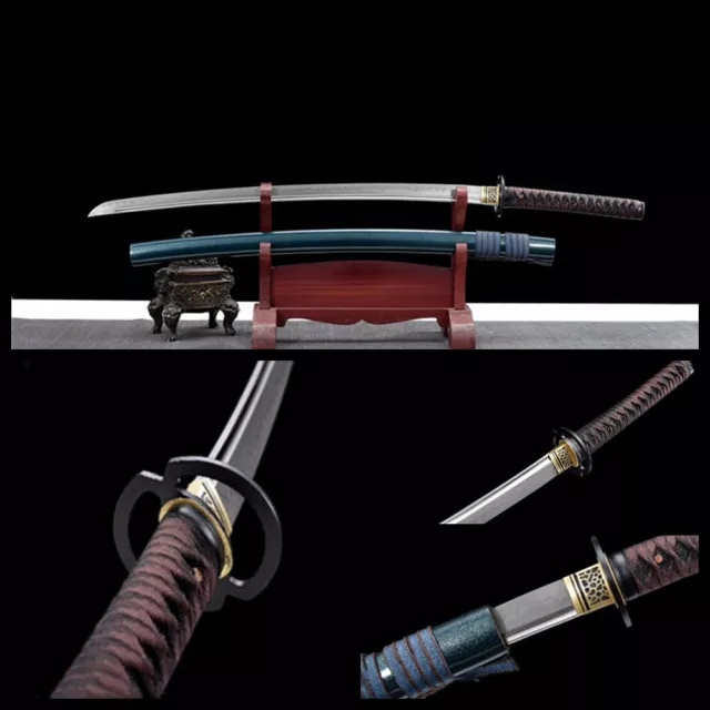 Japanese Katana Youtou Muramasa Sword Kobuse Jihada, T10 Steel Blade Sharp  #3728