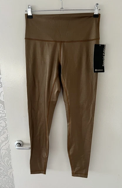 LULULEMON Wunder Under HR Tight 28" Shine Size 8