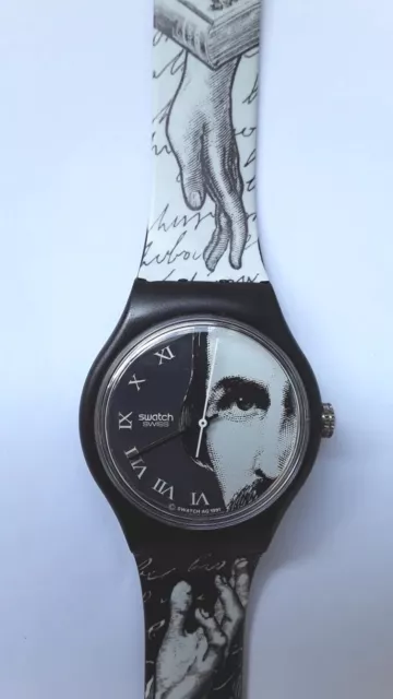 SWATCH AUTOMATIC CONVERSION 1992 - Glance by Fornasetti - Nuovo - Molto raro