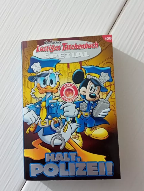 Lustiges Taschenbuch SPEZIAL 108 HALT, POLIZEI, DONALD DUCK, WALT DISNEY