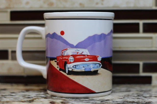 57 HEAVEN COFFEE Mug 1986 Plymouth Inc Enesco Car Cup Collectible Made in  Korea $12.88 - PicClick