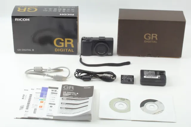 [ TOP MINT in BOX ] RICHO GR DIGITAL III 10.0MP Black Digital Camera From JAPAN