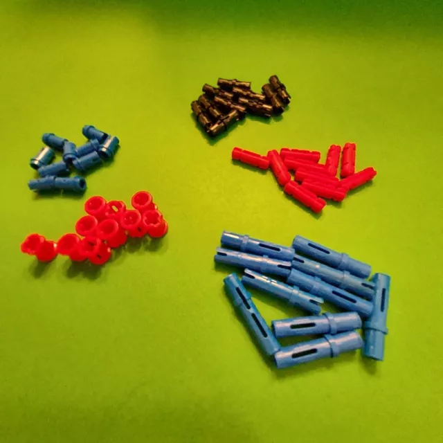 Lego Assorted Connector Pins- See Photos- Lot Of 50