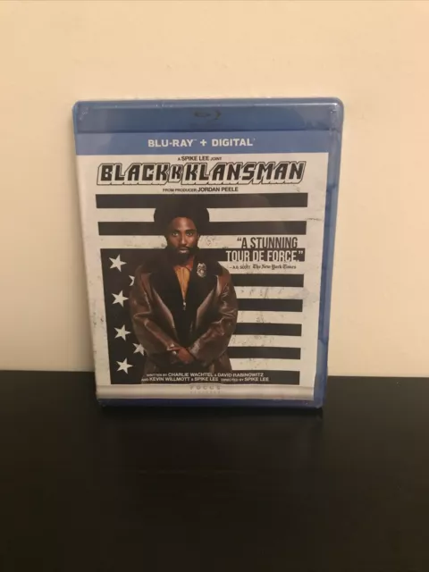 BlacKKKlansman Blu-ray (No Digital) Brand New In Wrap!