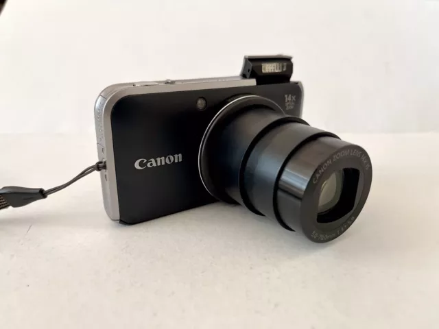 Canon PowerShot SX210 IS - schwarz - funktioniert bestens