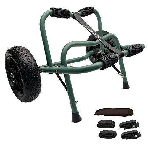 Kayak Cart, Canoe Dolly Trolley for Carrying Kayaks Boats Paddleboard