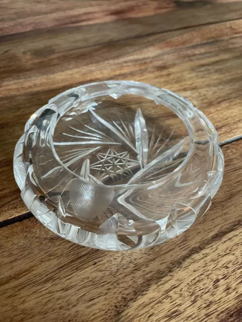 Aschenbecher Kristallglas