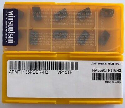 ISCAR N10 Inserti FRESA DESKAR APKT1003PDTR LF6018 ....non SANDVIK-ISCAR-SECO 
