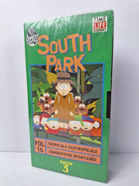 VHS K7 video South Park Volume 16 Saison 3 Comedy Central NEUF SCELLE Français