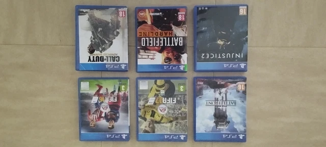 Lot De 6 Jeux PS4 - Très Bon état, Boîtes Et Instructions Incluses, Plateforme Sony PlayStation 4