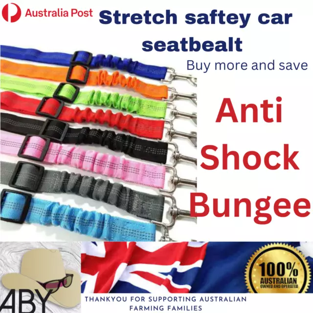 Anti Shock Pet puppy Dog Car Seat Belt Bungee Lead Vehicle Travel Safety Harness