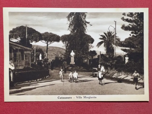Cartolina - Catanzaro - Villa Margherita - 1930 ca.
