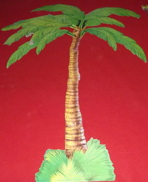 Lifesize Vintage Palme Hängen Sommer Tropisch Tiki Party Dekorationskarte 