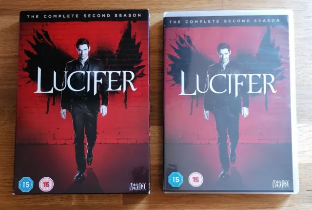 DVD - Lucifer The Complete Second Season DC Vertigo 2017 PAL UK R2