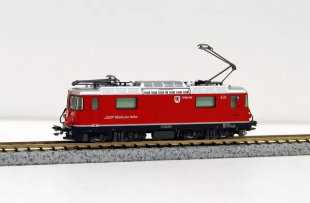 KATO Scala N K 3102 Loco Elet.Glacier Express RhB Ge 4/4 II 631 New OVP