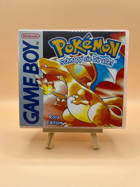 POKÉMON ROTE EDITION | Nintendo Game Boy | Modul + Hülle | TOP SPIEL ...