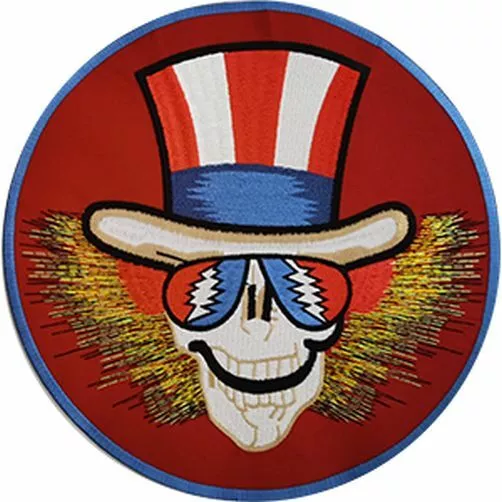 Grateful Dead - Uncle Sam - Large Embroidered Patch - Brand New - 5004